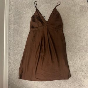 Dark Brown Forever 21 Dress